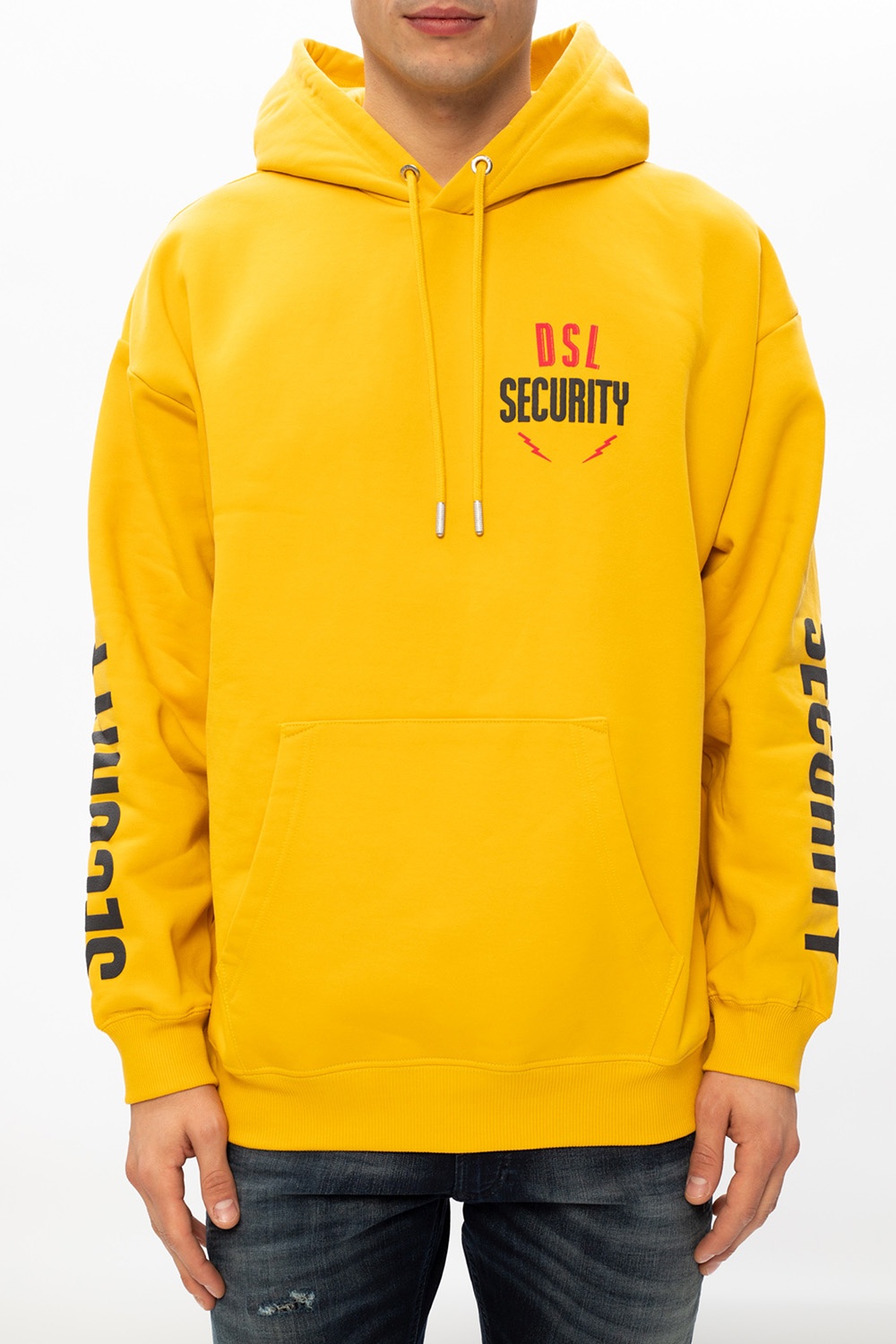 Diesel hoodie store yellow